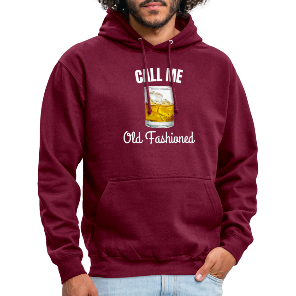 OLD FASHIONED - Unisex Hoodie - Bordeaux