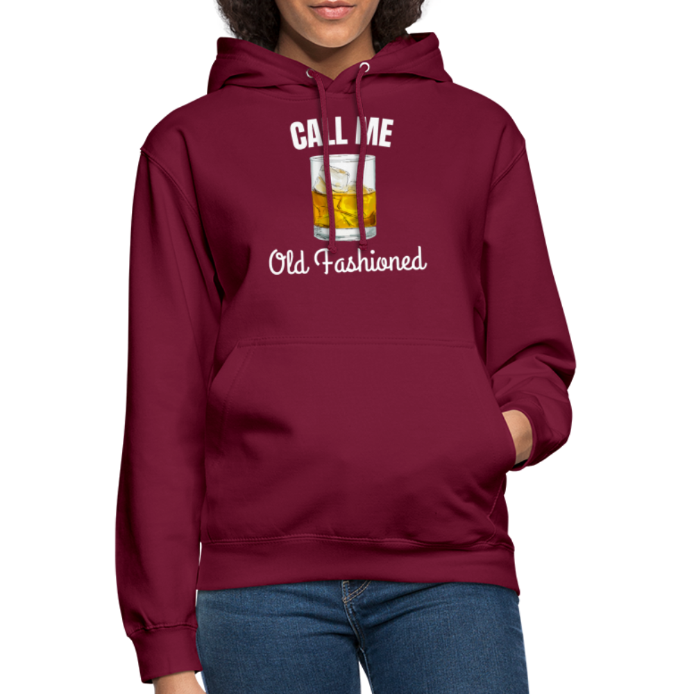 OLD FASHIONED - Unisex Hoodie - Bordeaux