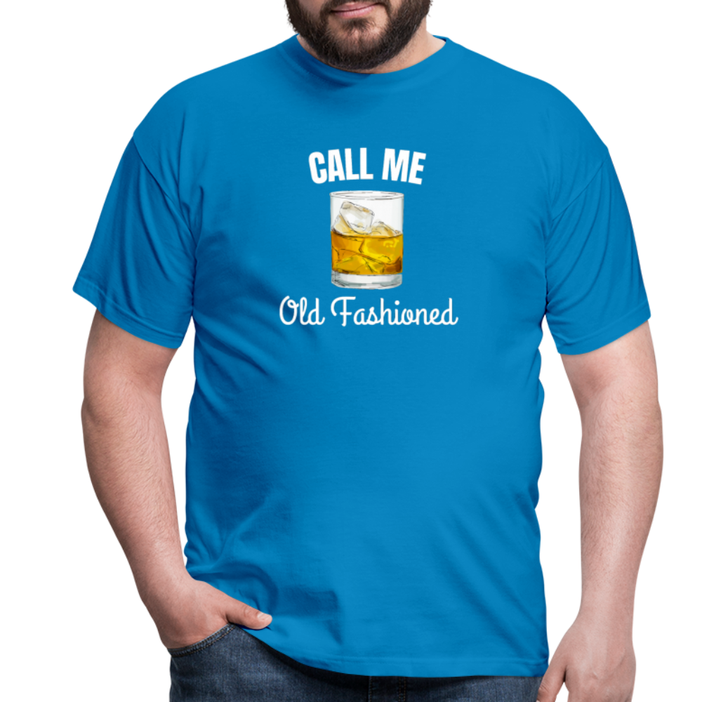 OLD FASHIONED - Herren T-Shirt - Royalblau