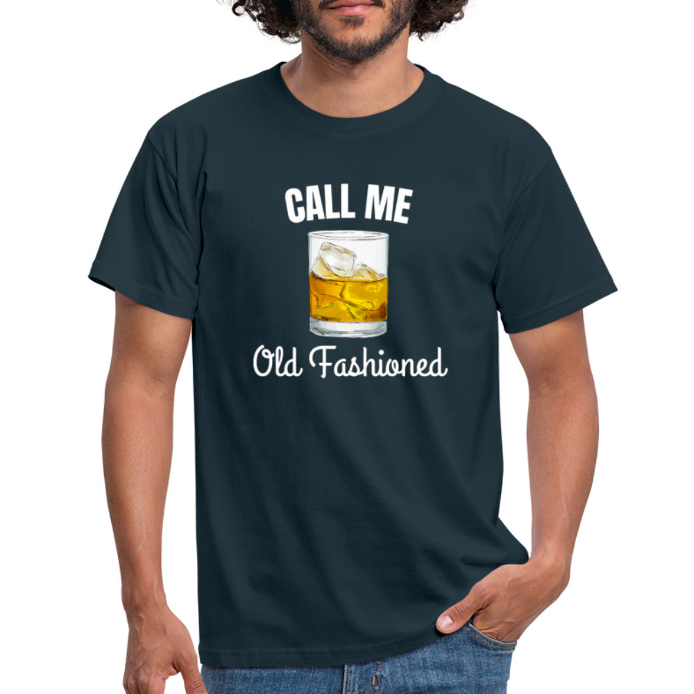 OLD FASHIONED - Herren T-Shirt - Navy