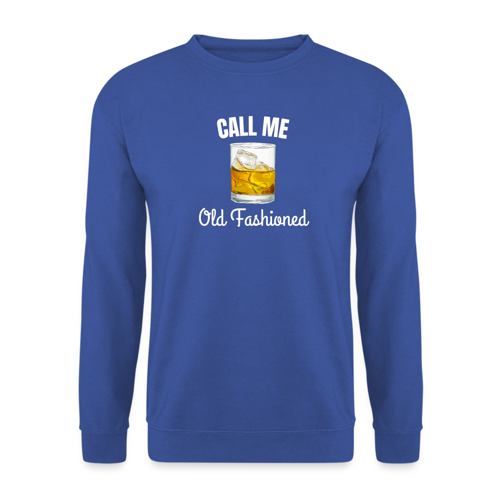 OLD FASHIONED - Unisex Pullover - Royalblau