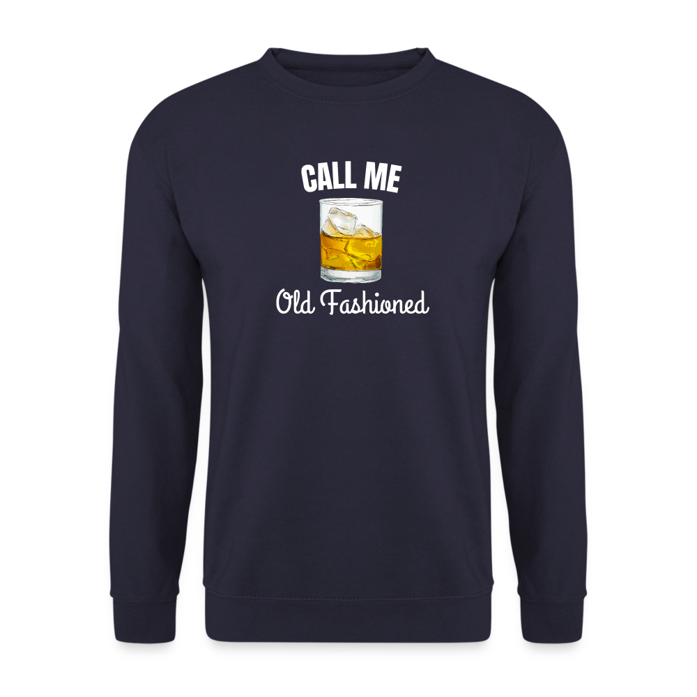 OLD FASHIONED - Unisex Pullover - Navy