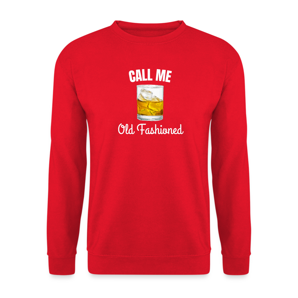 OLD FASHIONED - Unisex Pullover - Rot