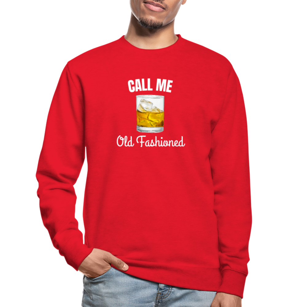 OLD FASHIONED - Unisex Pullover - Rot