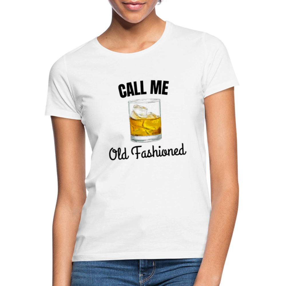 OLD FASHIONED - Damen T-Shirt - weiß