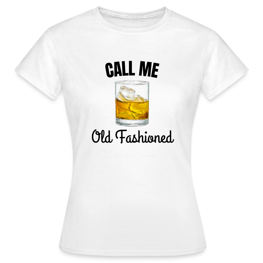 OLD FASHIONED - Damen T-Shirt - weiß