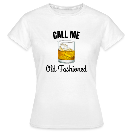 OLD FASHIONED - Damen T-Shirt - weiß