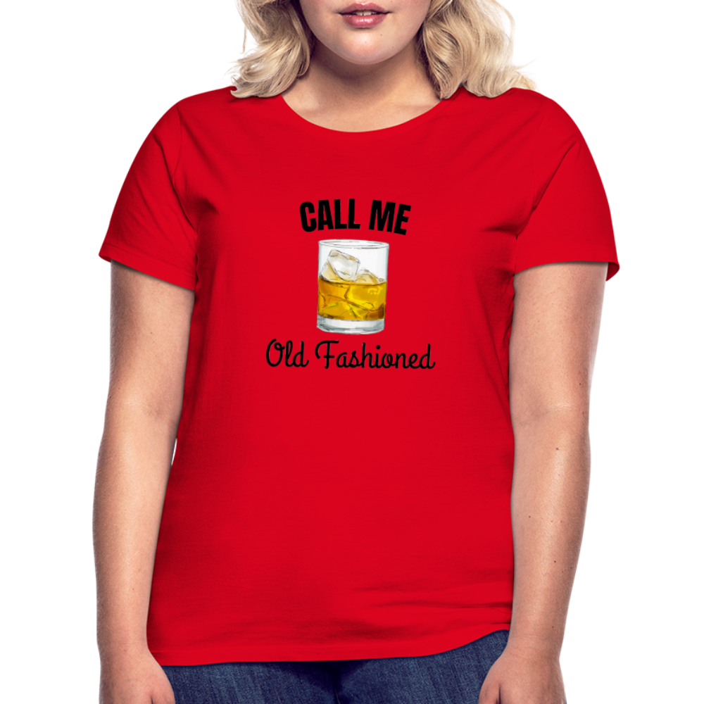 OLD FASHIONED - Damen T-Shirt - Rot