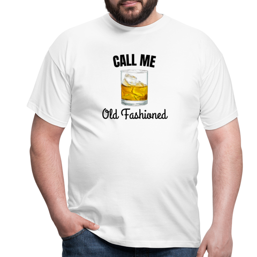 OLD FASHIONED - Herren T-Shirt - weiß