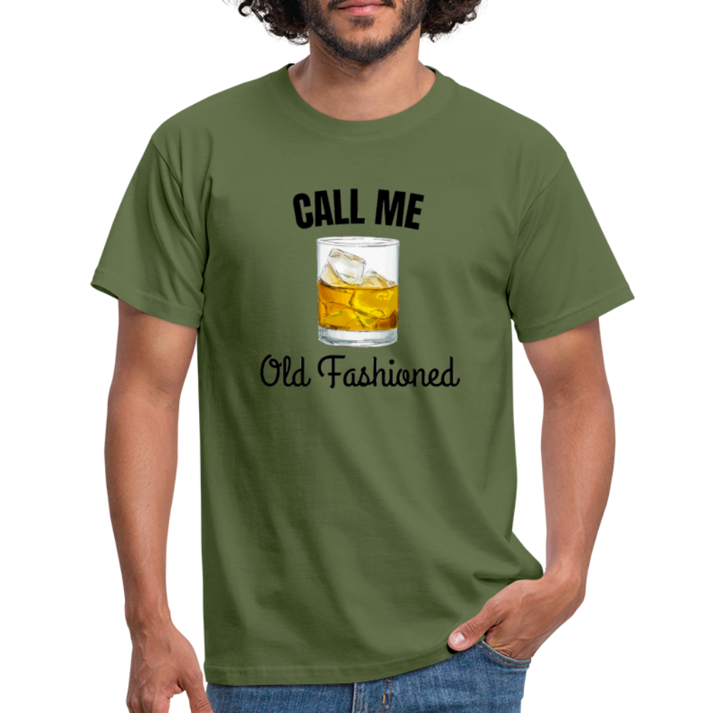 OLD FASHIONED - Herren T-Shirt - Militärgrün