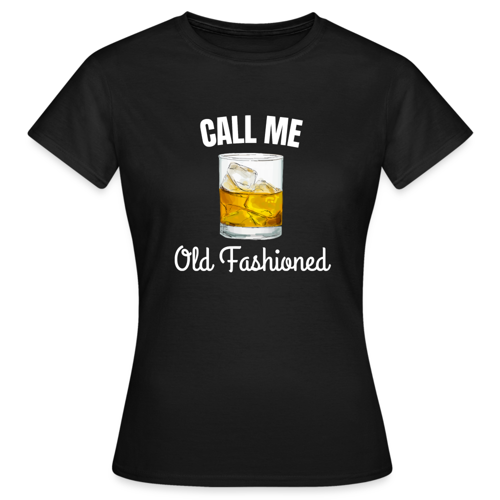 OLD FASHIONED - Damen T-Shirt - Schwarz