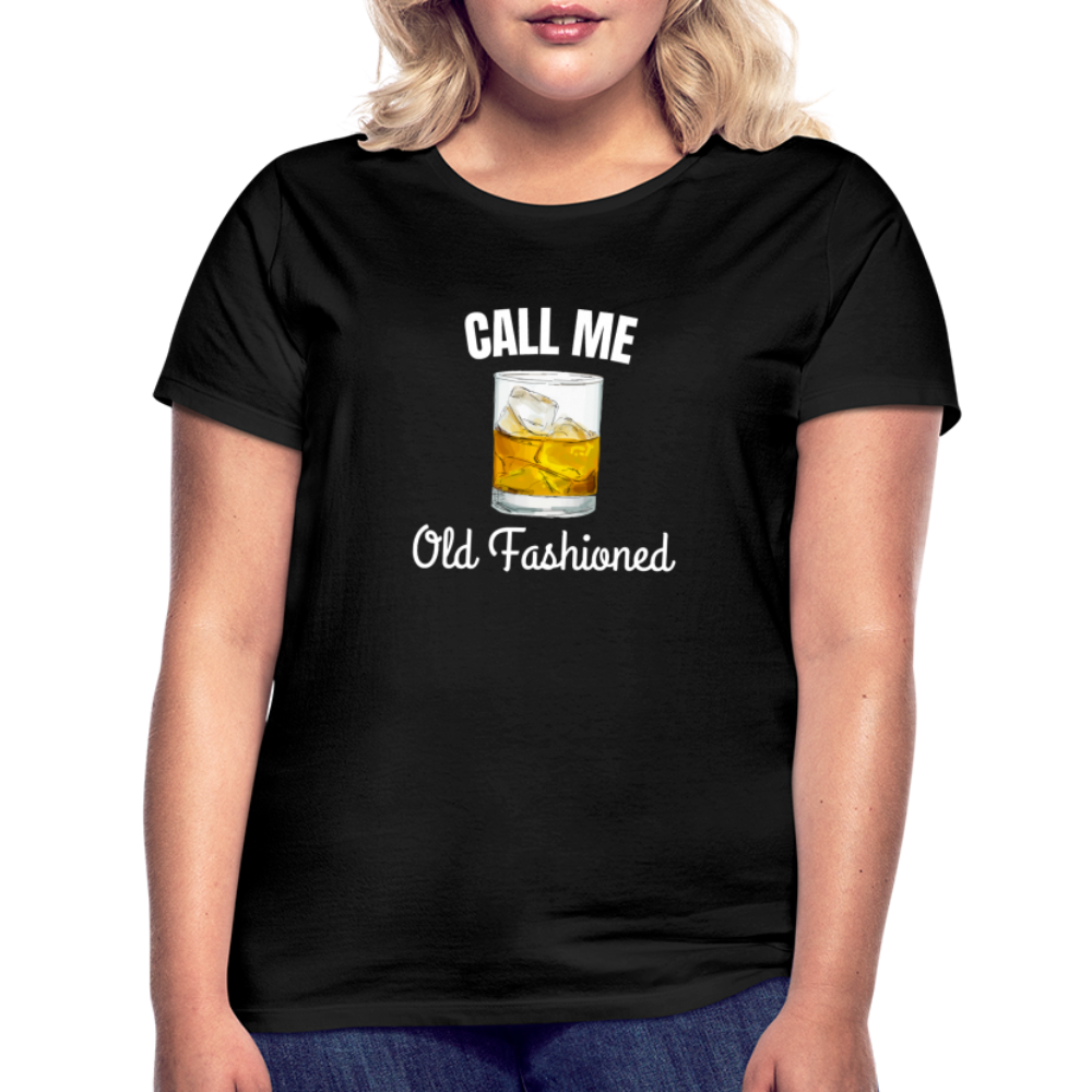 OLD FASHIONED - Damen T-Shirt - Schwarz