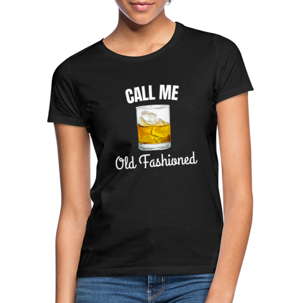 OLD FASHIONED - Damen T-Shirt - Schwarz