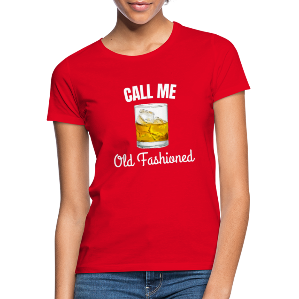 OLD FASHIONED - Damen T-Shirt - Rot