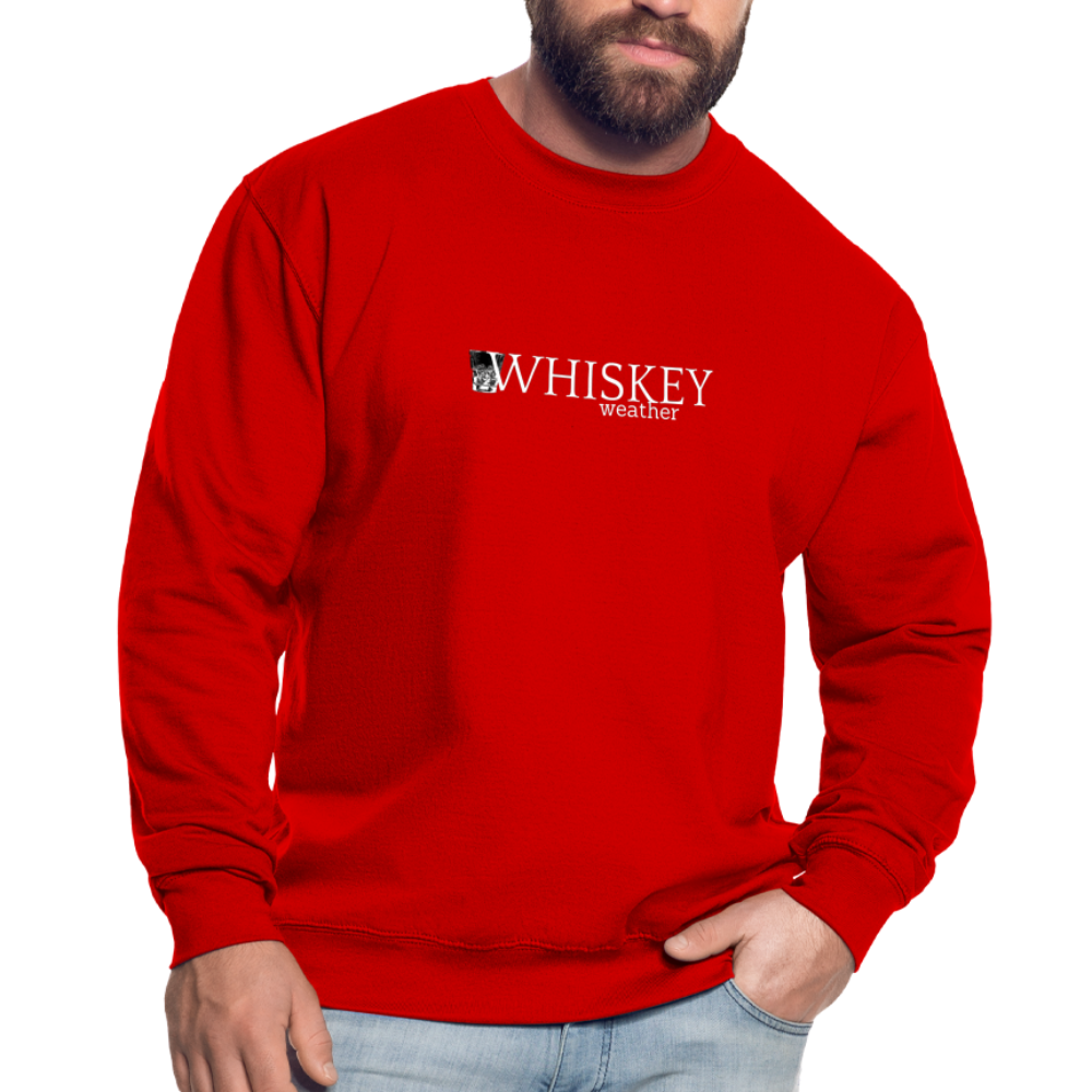 WHISKEY WEATHER - Unisex Pullover - Rot