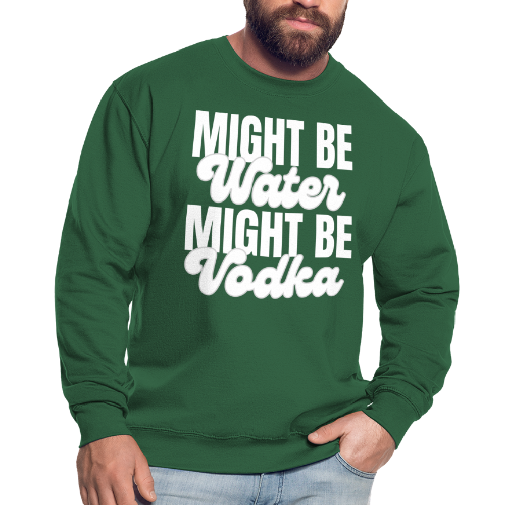 MIGHT BE WATER - Unisex Pullover - Grün