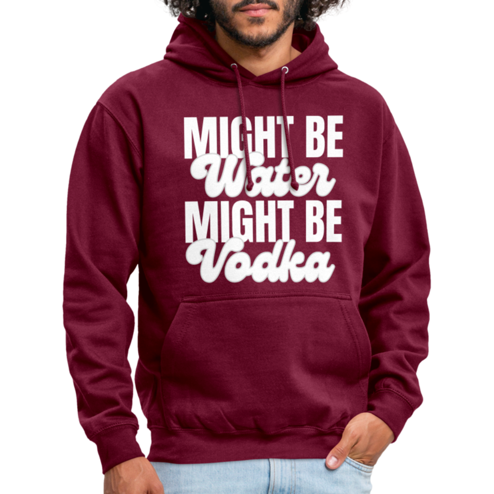 MIGHT BE WATER - Unisex Hoodie - Bordeaux