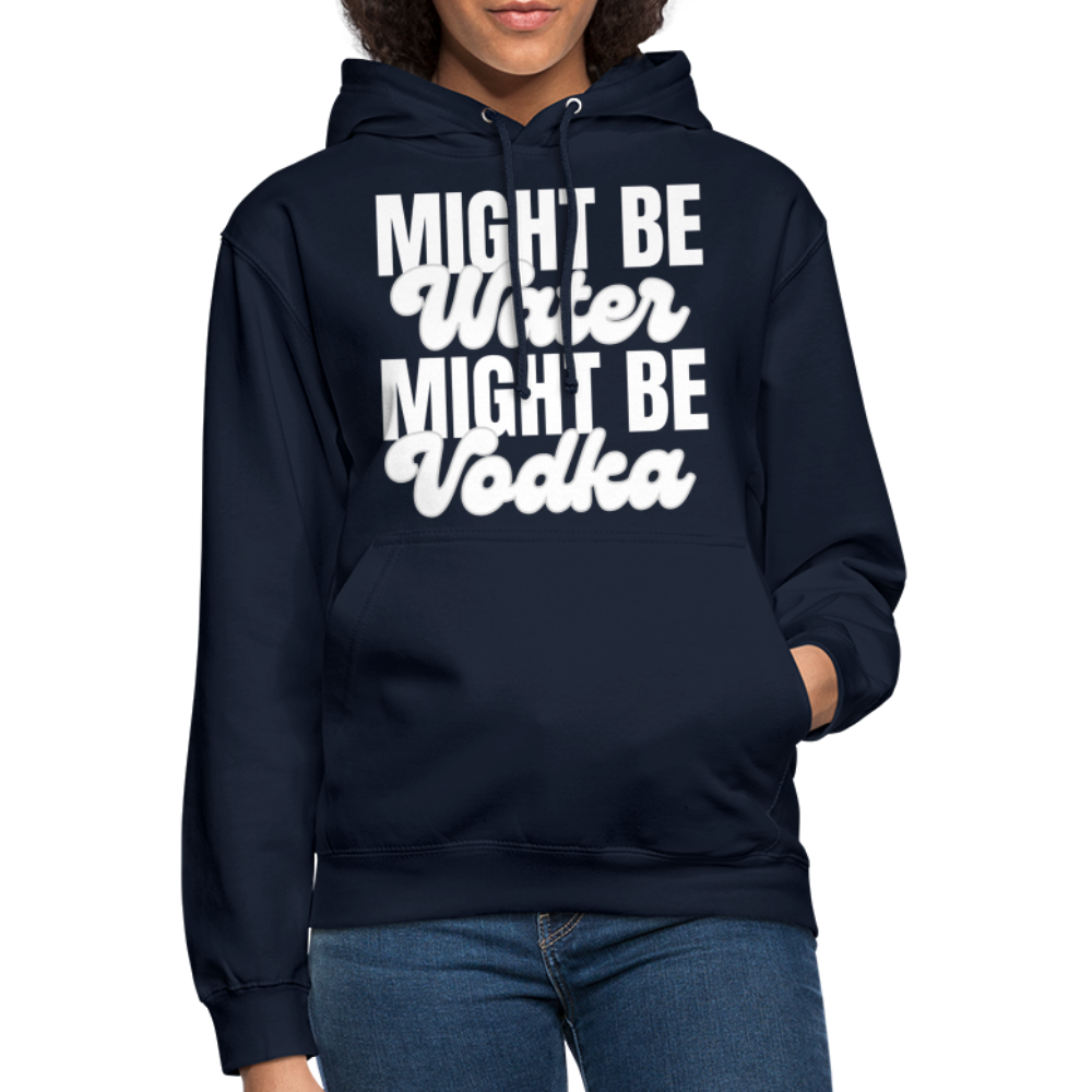 MIGHT BE WATER - Unisex Hoodie - Navy