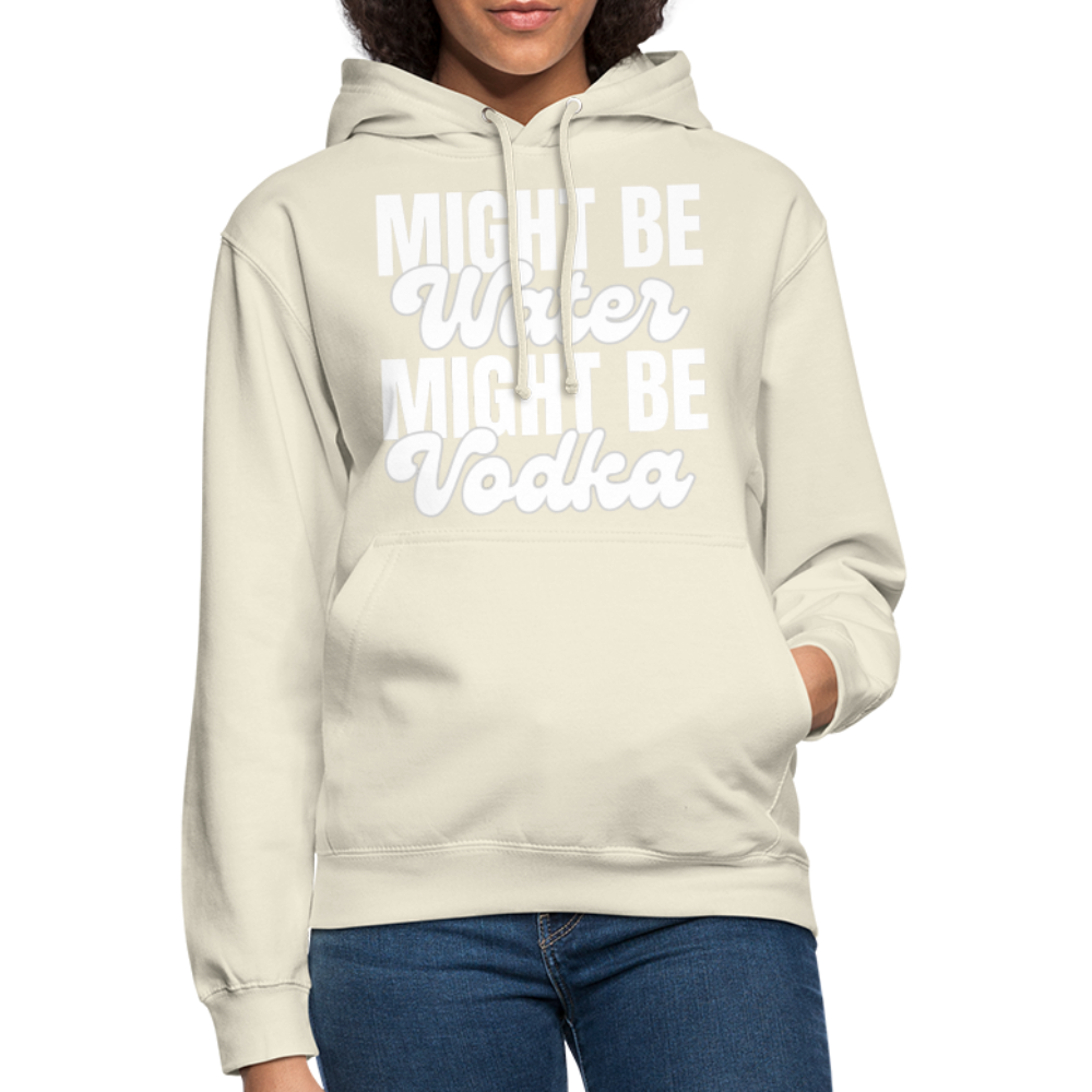 MIGHT BE WATER - Unisex Hoodie - Vanille-Milchshake