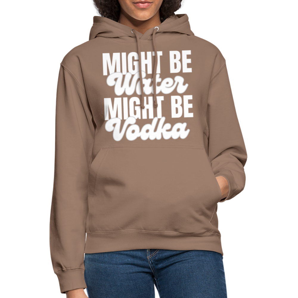 MIGHT BE WATER - Unisex Hoodie - Mokka