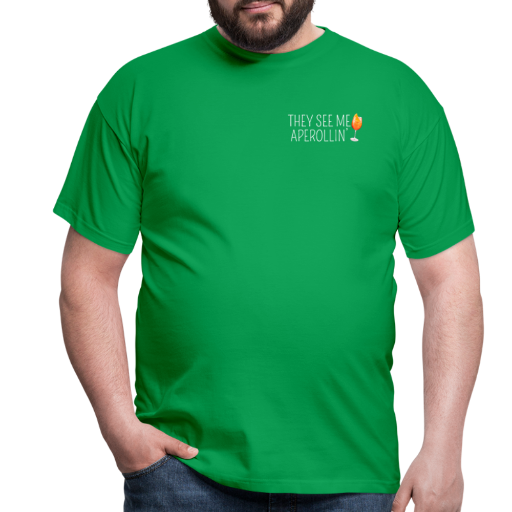 SEE ME APEROLLIN - Herren T-Shirt - Kelly Green