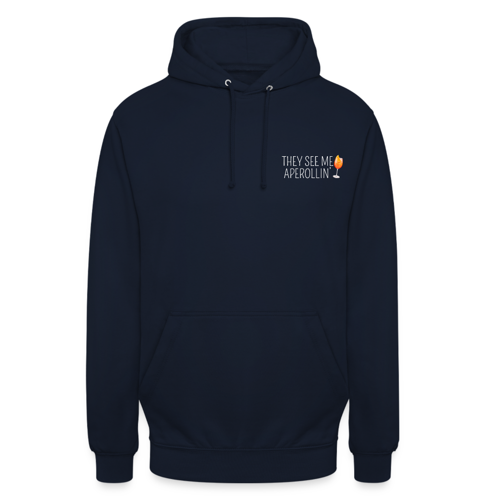 SEE ME APEROLLIN - Unisex Hoodie - Navy