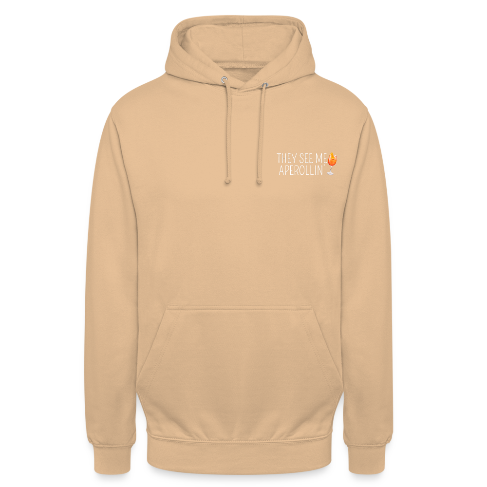 SEE ME APEROLLIN - Unisex Hoodie - Beige