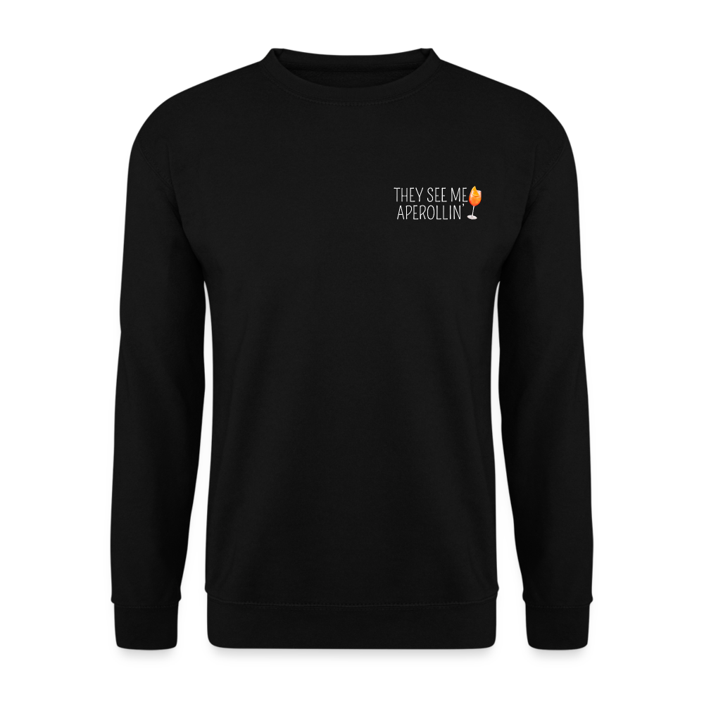 SEE ME APEROLLIN - Unisex Pullover - Schwarz