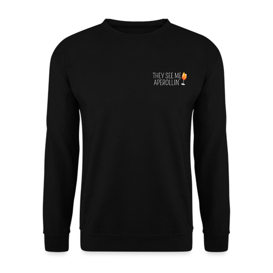 SEE ME APEROLLIN - Unisex Pullover - Schwarz