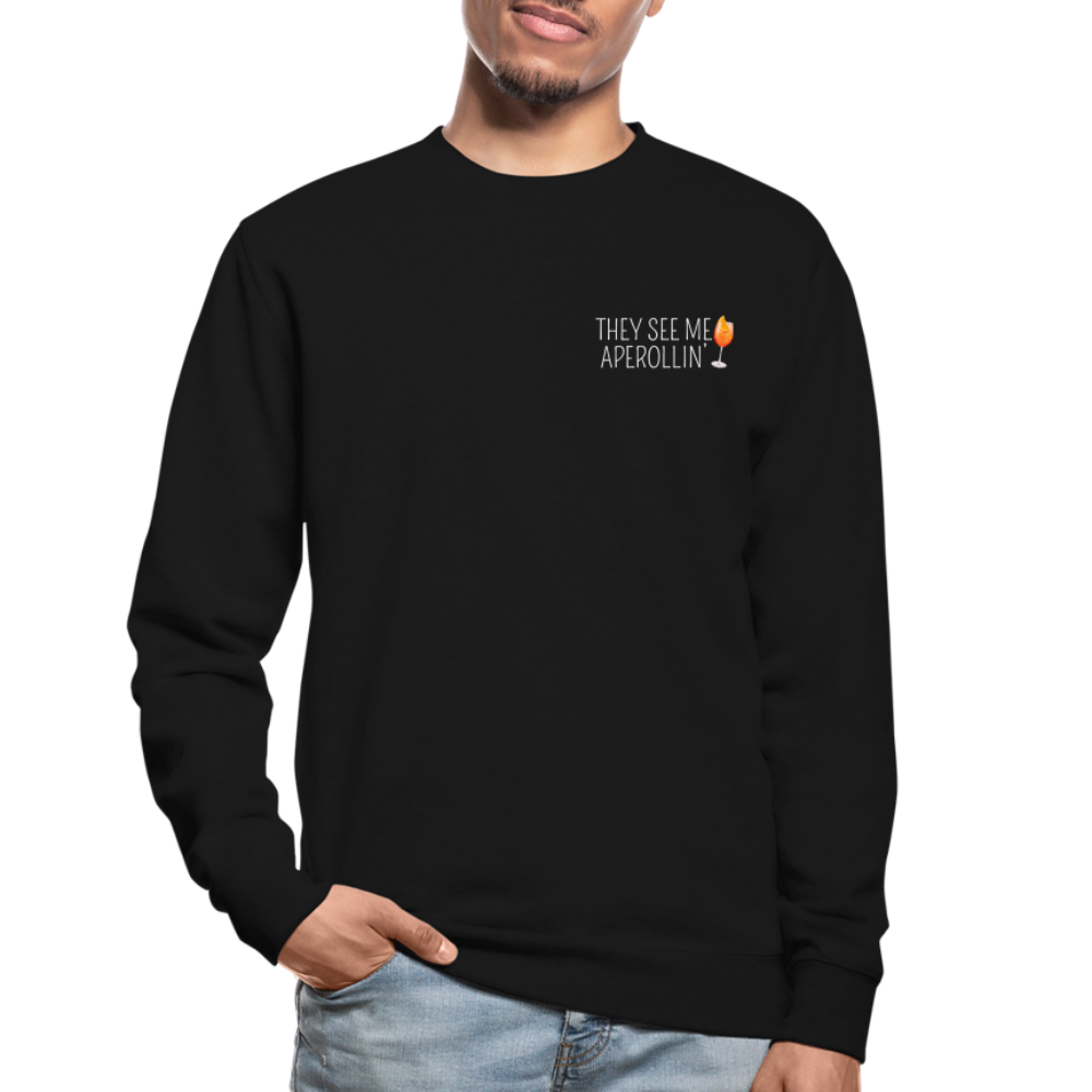 SEE ME APEROLLIN - Unisex Pullover - Schwarz