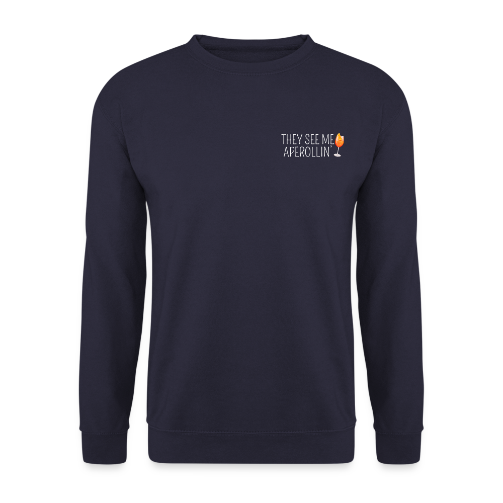 SEE ME APEROLLIN - Unisex Pullover - Navy