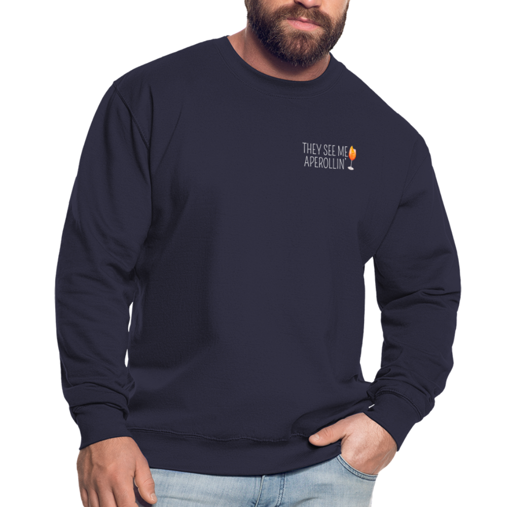 SEE ME APEROLLIN - Unisex Pullover - Navy