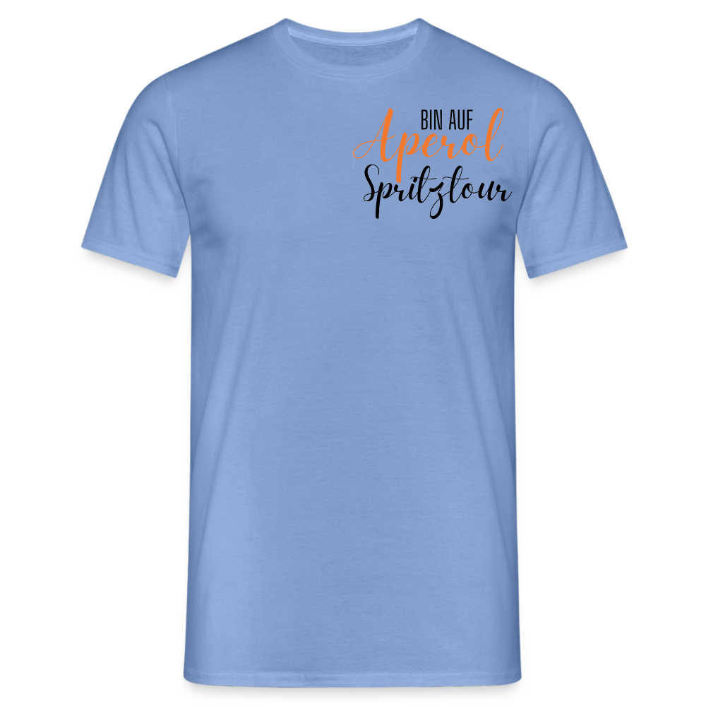 APEROL SPRITZTOUR - Herren T-Shirt - carolina blue