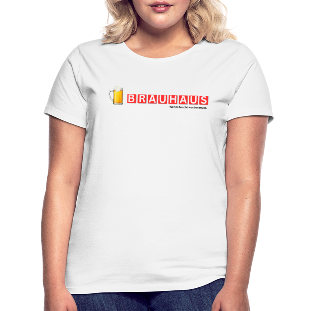 BRAUHAUS - Damen T-Shirt - weiß