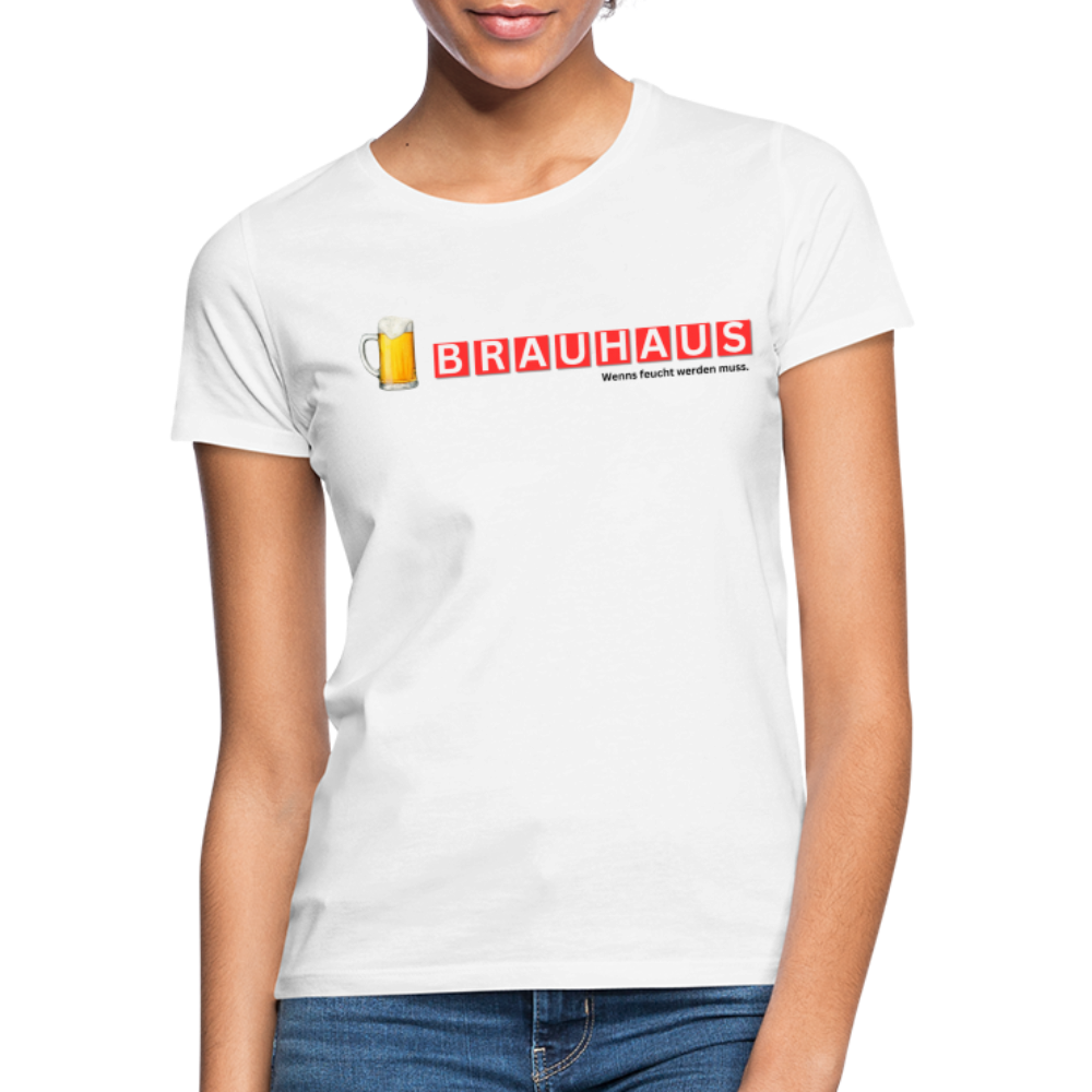 BRAUHAUS - Damen T-Shirt - weiß