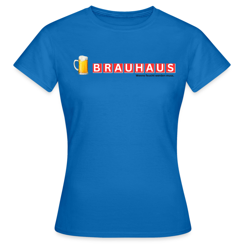 BRAUHAUS - Damen T-Shirt - Royalblau