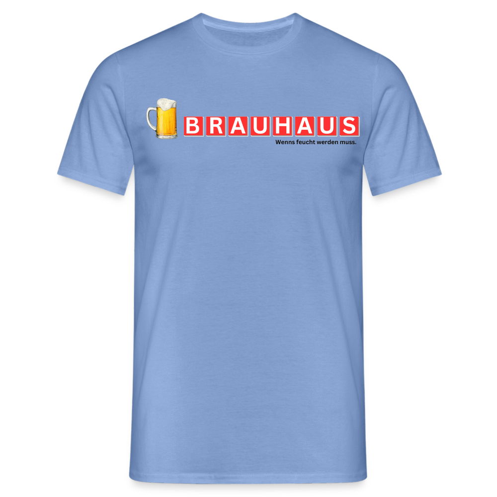 BRAUHAUS - Herren T-Shirt - carolina blue