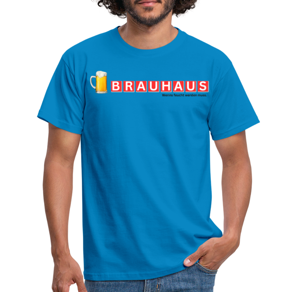 BRAUHAUS - Herren T-Shirt - Royalblau