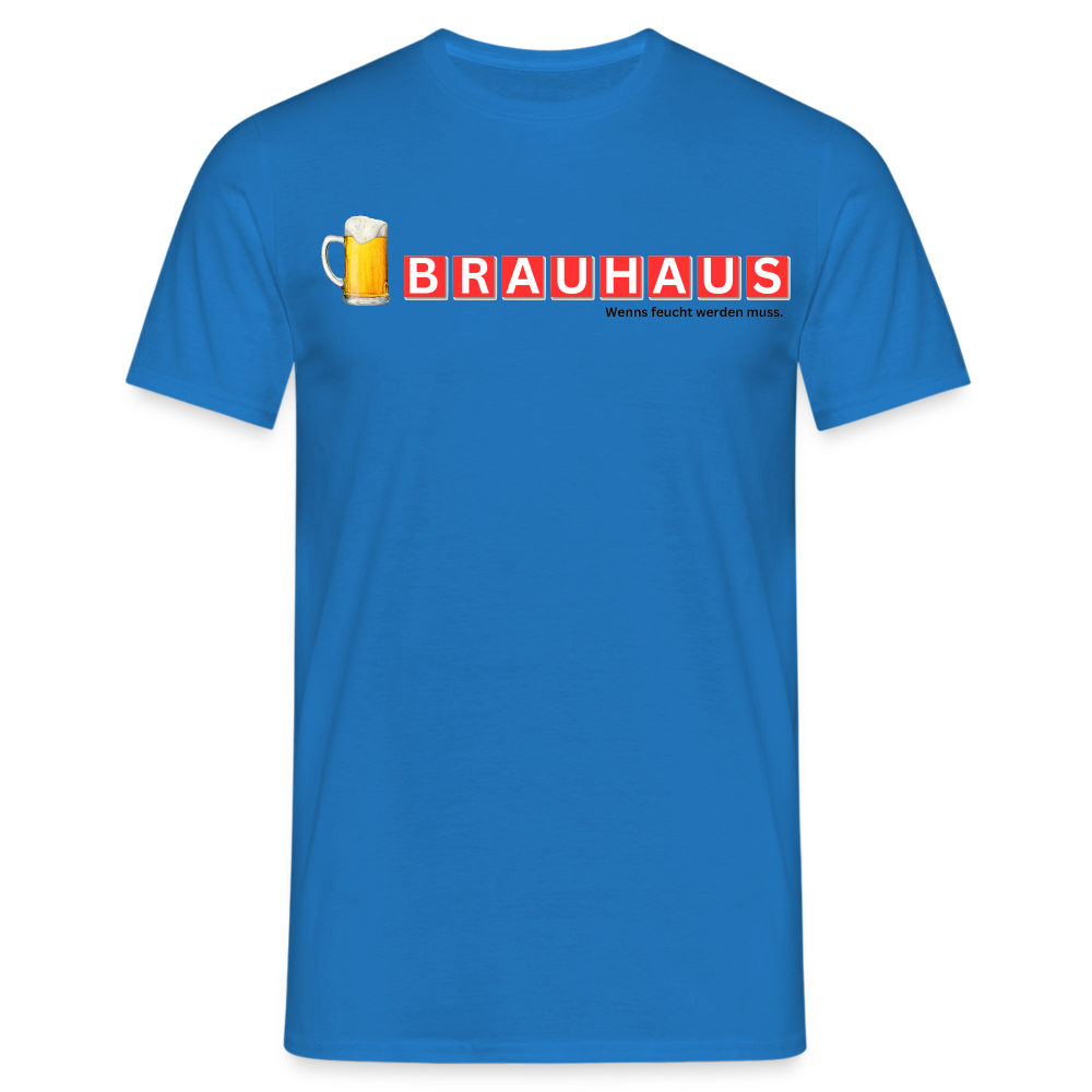 BRAUHAUS - Herren T-Shirt - Royalblau