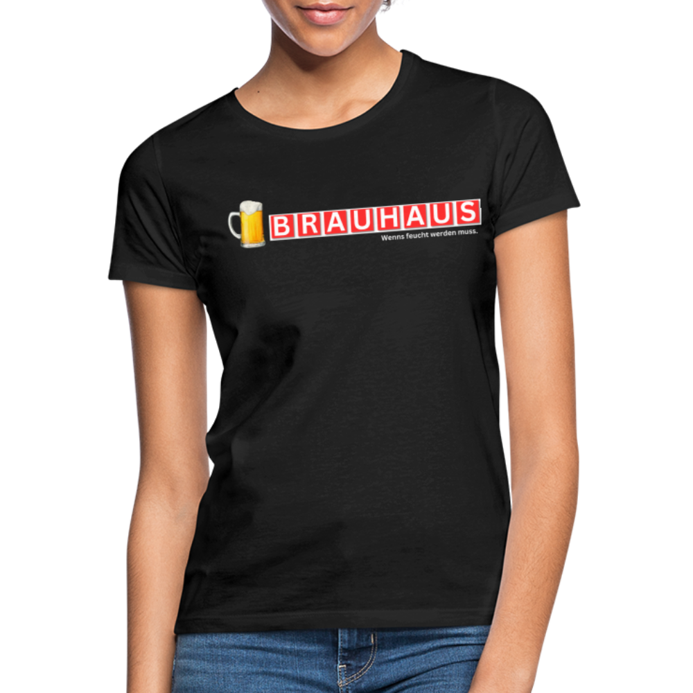 BRAUHAUS - Damen T-Shirt - Schwarz