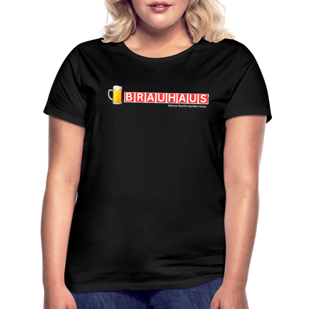 BRAUHAUS - Damen T-Shirt - Schwarz