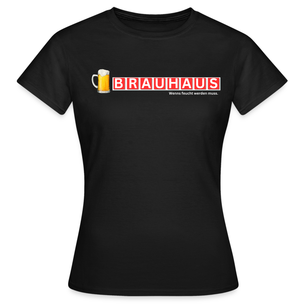 BRAUHAUS - Damen T-Shirt - Schwarz