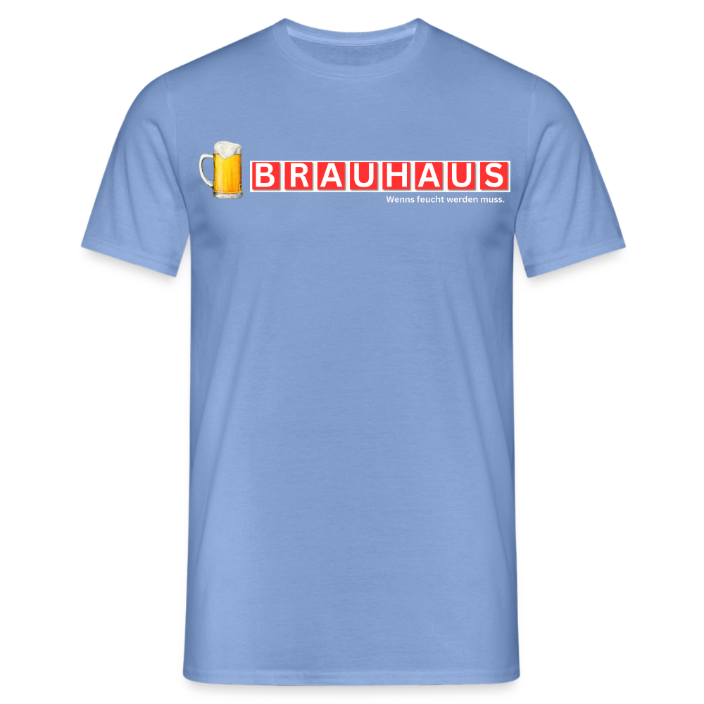 BRAUHAUS - Herren T-Shirt - carolina blue