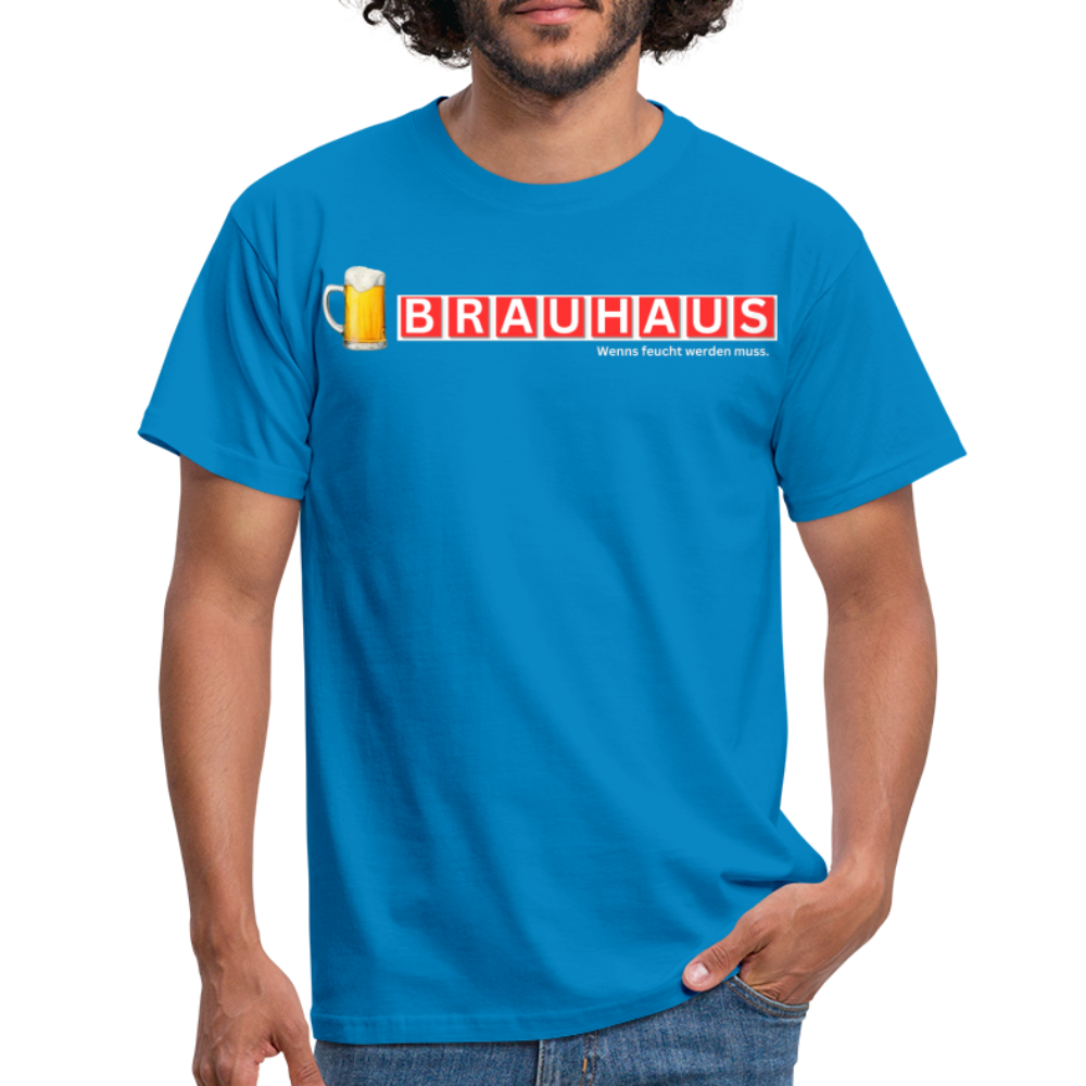 BRAUHAUS - Herren T-Shirt - Royalblau