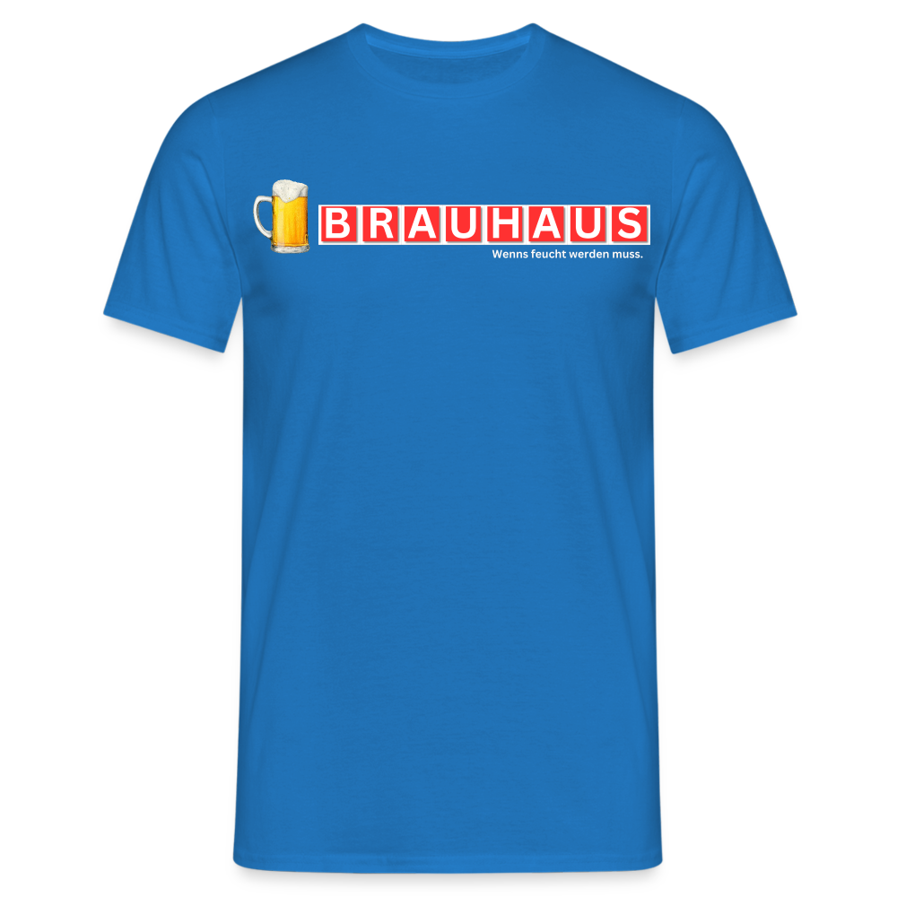 BRAUHAUS - Herren T-Shirt - Royalblau