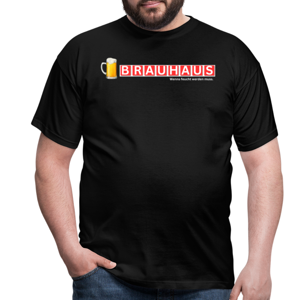 BRAUHAUS - Herren T-Shirt - Schwarz