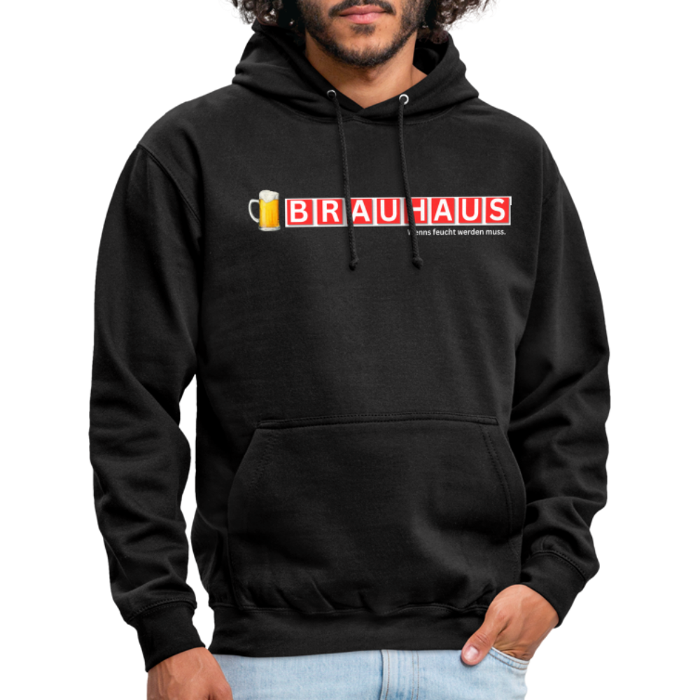 BRAUHAUS - Unisex Hoodie - Schwarz