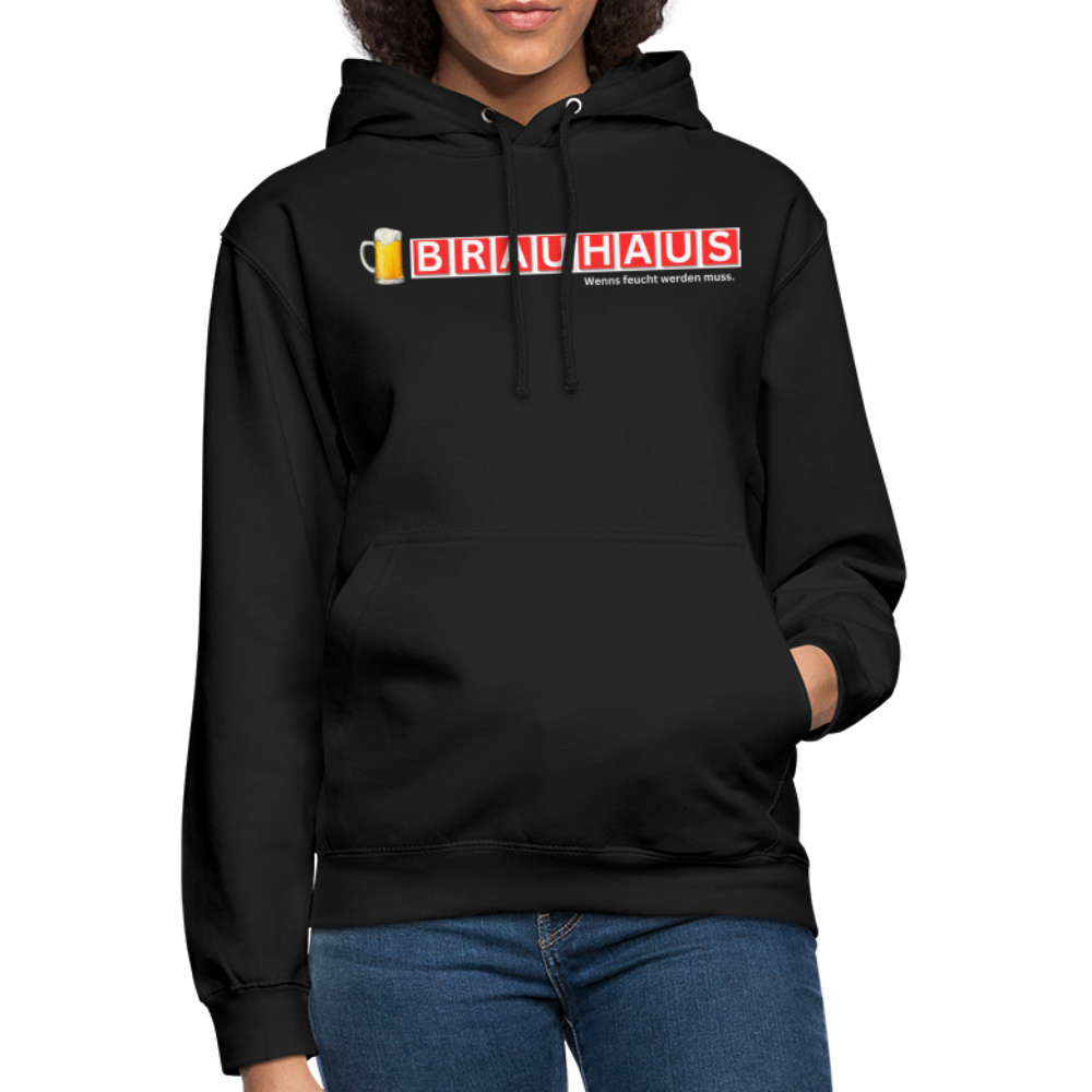 BRAUHAUS - Unisex Hoodie - Schwarz