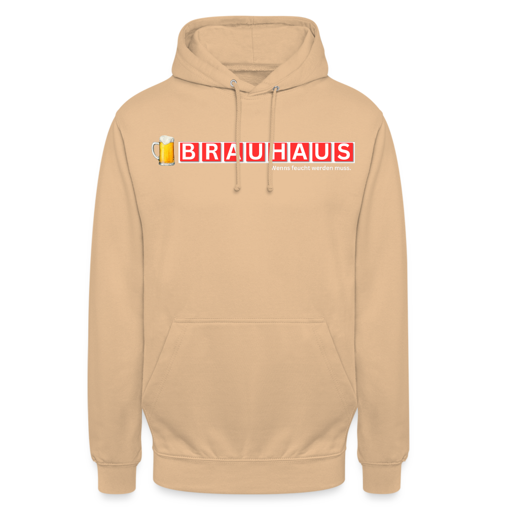 BRAUHAUS - Unisex Hoodie - Beige