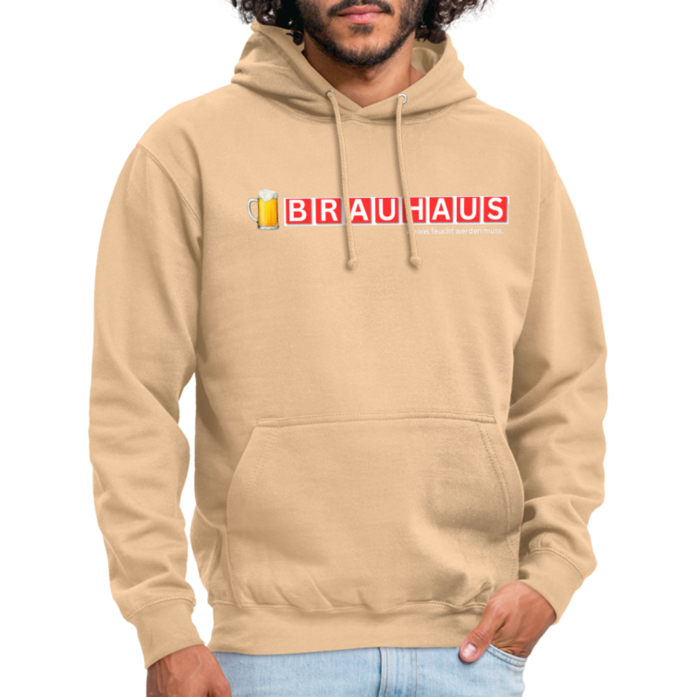 BRAUHAUS - Unisex Hoodie - Beige